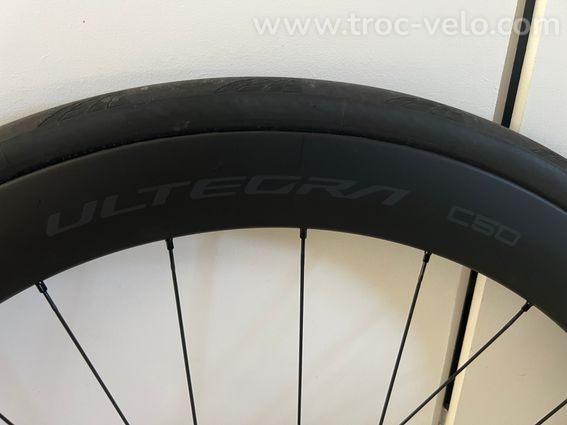 Paire de roues shimano ultegra c50 disc 11v - 3