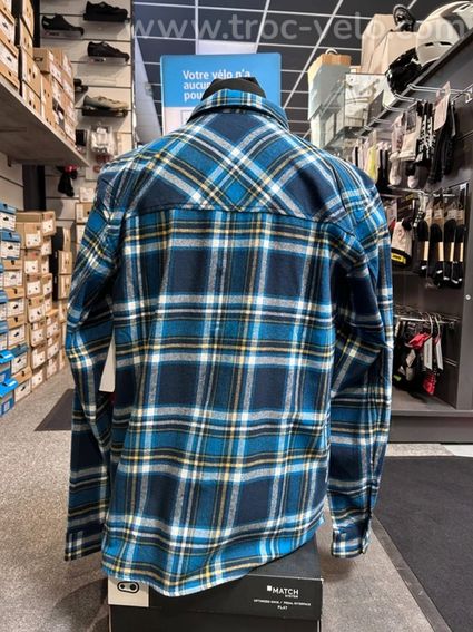 Chemise Alpine Star bleue à carreaux (S et XL) - 2