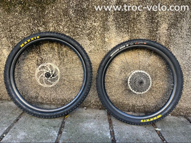 Roues VTT carbone  - 3