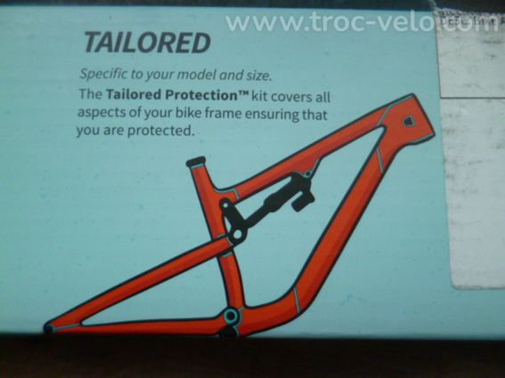 film de protection ride wrap pour cadre et fourche mat Specialized sl8 taille M - 2