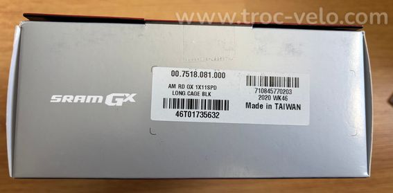 Dérailleur arrière SRAM GX 1x11 x-horizon