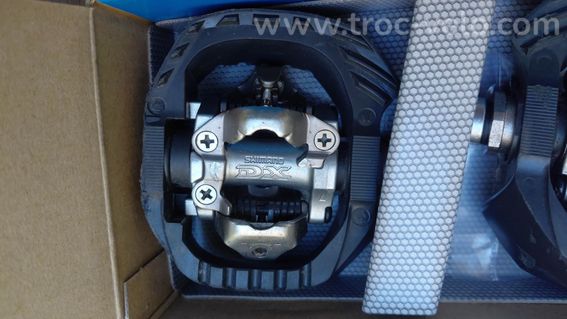 Pédales VTT/DH Shimano SPD PD-M647 en très bon état - 5