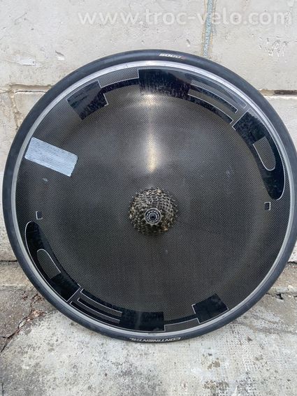 Paire de roues CLM / triathlon — HED Jet RCD Lenticulaire + FLO 90 mm - 2