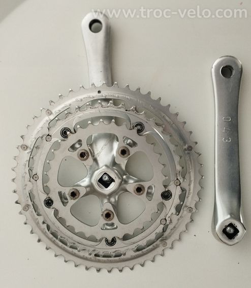 Pédalier Campagnolo Mirage Triple plateau - 3