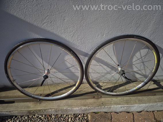 vends roues mavic aksium race - 2