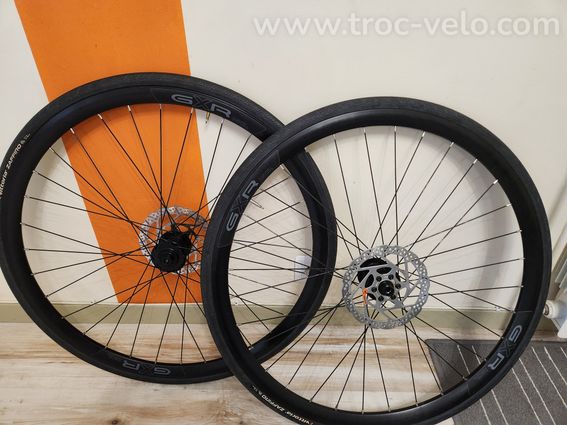 Paire de roues HBC GXR 622×18 – avec pneus et disques - 3