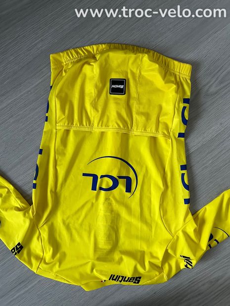 Vrai maillot pro Santini « race » TDF 2024 classement général TXS SANTINI  - 3