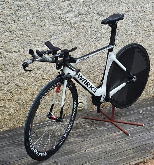 Vélo de chrono / contre la montre Specialized S-WORKS Shiv TT carbone - 3