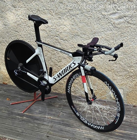Vélo de chrono / contre la montre Specialized S-WORKS Shiv TT carbone - 4