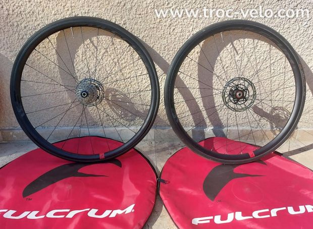 Paire de Roues FULCRUM RACING 5 2-WAY FIT C20 DISC à Pneus - 1