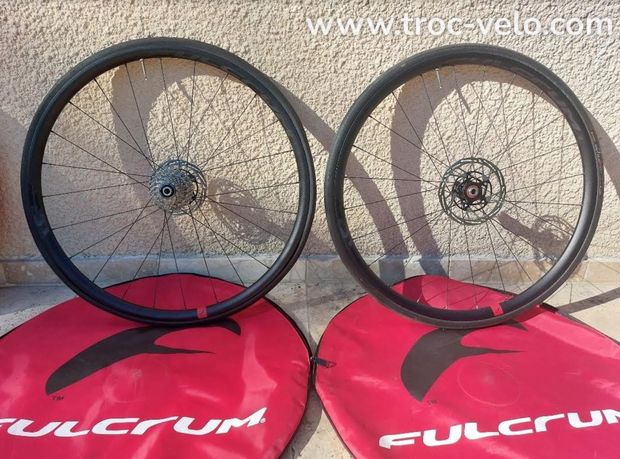 Paire de Roues FULCRUM RACING 5 2-WAY FIT C20 DISC à Pneus - 2