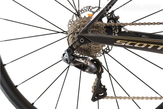 Produit Reconditionne Scott Foil 20 Disc Di2 11v Gris Velo De Route Tres Bon Etat - 3