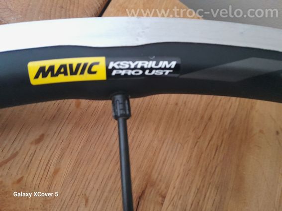Paire de roues MAVIC Pro UST - 2