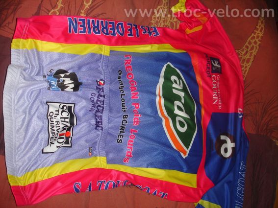 Maillot club BRETON Manches courtes XL - 3