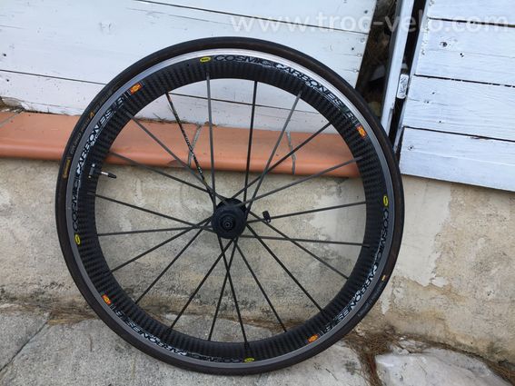 Paire roues carbone Mavic cosmic SLR