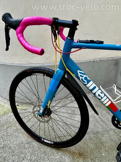Gravel Cinelli Zydeco Lala bleu – Taille 59 – Révisé - 7