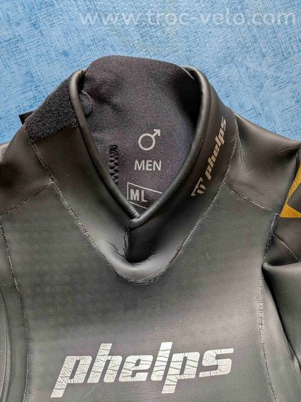 Wetsuit Triathlon Phelps Phantom 2.0 neuve Homme taille ML - 2