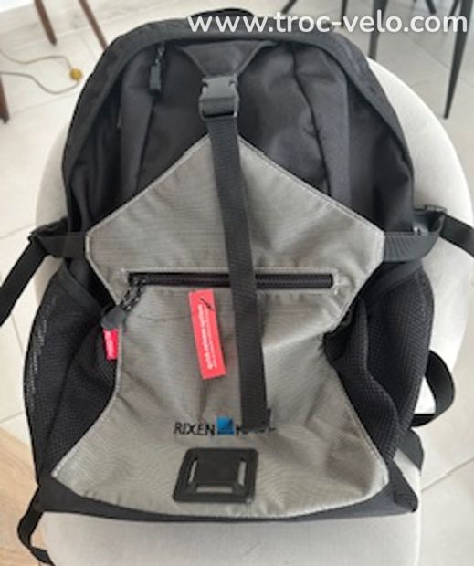 KLICKfix Sac à Dos - Freepack Sport - noir/argenté - 3