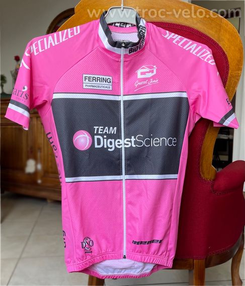 NEUF MAILLOT BIORACER TEAM DIGEST SCIENCE TAILLE 2 (S) - 3