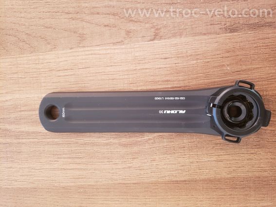 Manivelle GAUCHE Rotor Aldhu 3D+ 30mm 160mm - 2