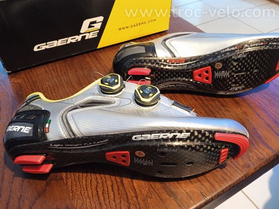 Chaussures gaerne Carbon G.Chrono+ silver - 2