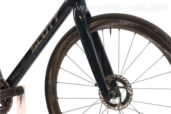 Produit Reconditionne    Scott Addict 20 Di2 12v    Bleu   Velo De Route   Tres Bon Etat - 5