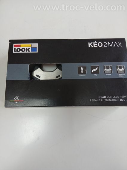 Paire de pédales LOOK KEO 2 MAX neuves