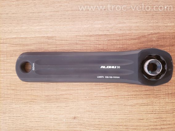 Manivelle DROITE Rotor Aldhu 3D+ 30mm 150mm - 2