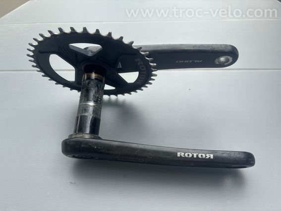 Pédalier rotor aldhu carbone - 2