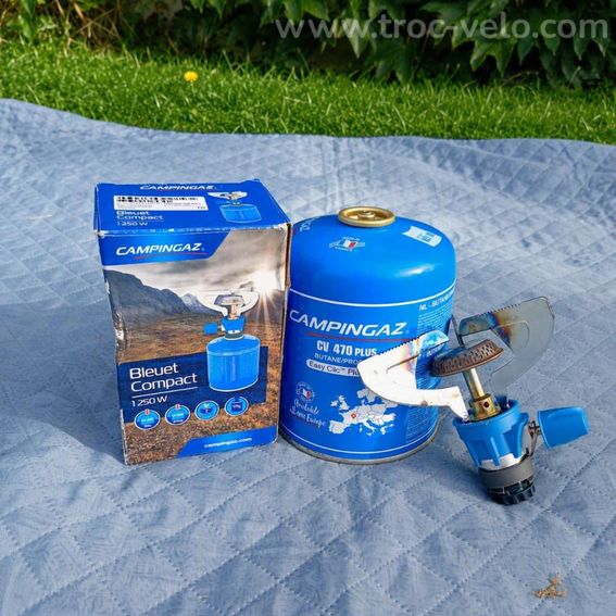Réchaud Campingaz Bleuet Compact 1250W avec cartouche CV470+ - 3