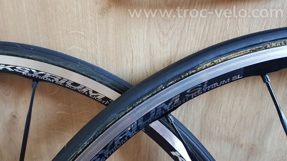 Roues Mavic Ksyrium SL boyau - 2