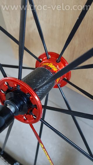 Roues Mavic Ksyrium SL boyau - 3
