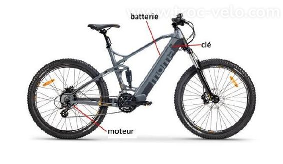 VTT-AE MOMA Bikes E-MTB 27,5 FS L-XL - 12