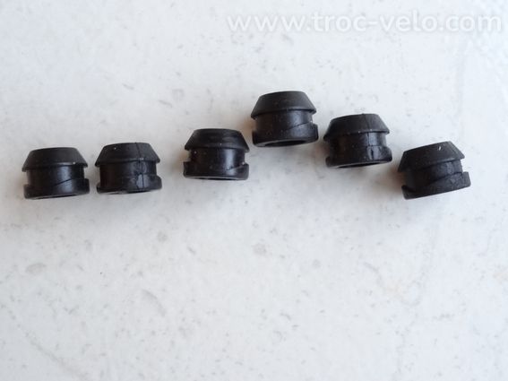 Réducteurs de valves Schraeder/Presta MAVIC caoutchouc x6pces - 4