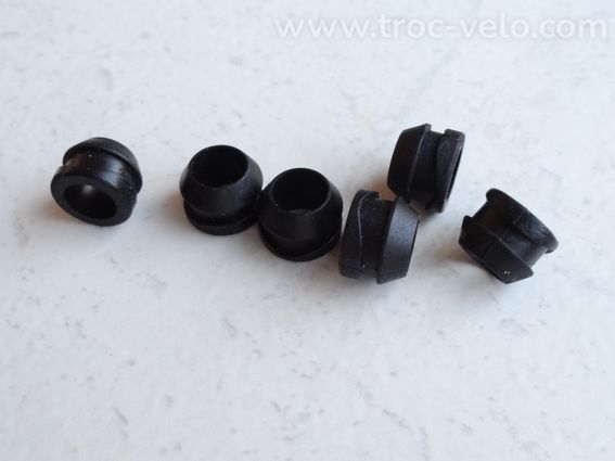Réducteurs de valves Schraeder/Presta MAVIC caoutchouc x6pces - 5