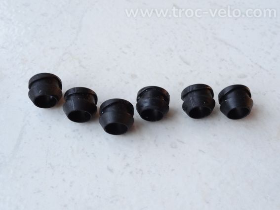Réducteurs de valves Schraeder/Presta MAVIC caoutchouc x6pces - 10