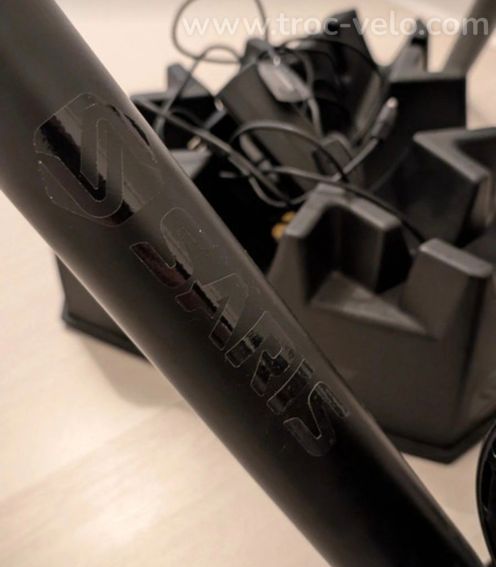 Home trainer connecté Saris M2 + Support de roue avant - 2