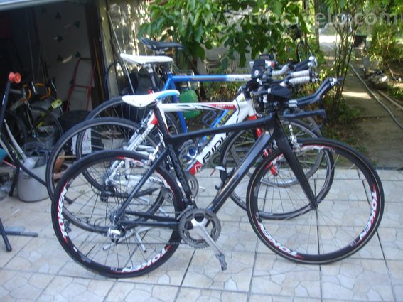 LOT DE 3 VELOS TRIATHLON CONTRE LA MONTRE - 3