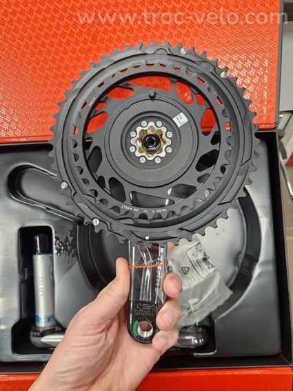 Pédalier Quarq Capteur de Puissance Sram Red D1 DUB 48-35 Dents 2x12V - 3