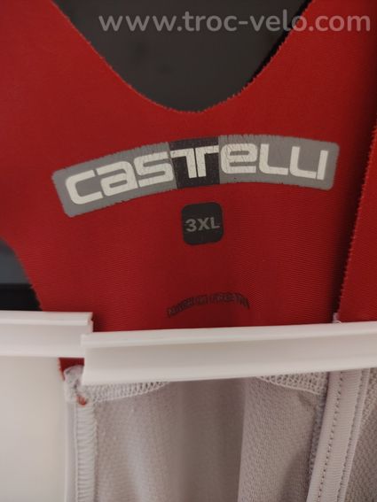 Castelli Cuissard Corsa Rosso 3XL - 2