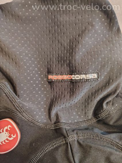 Castelli Cuissard Corsa Rosso 3XL - 3