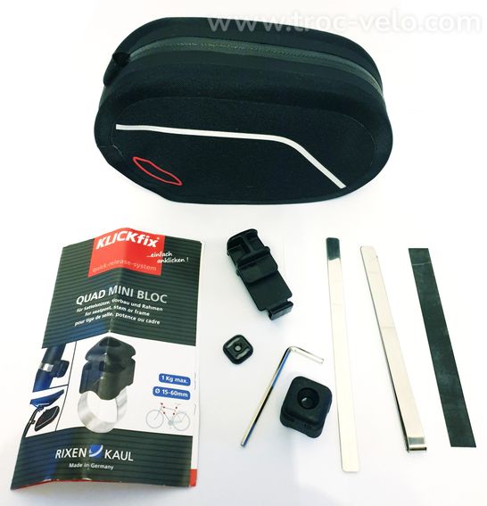 Sacoche de Selle Klickfix Integra 0.5L - 2