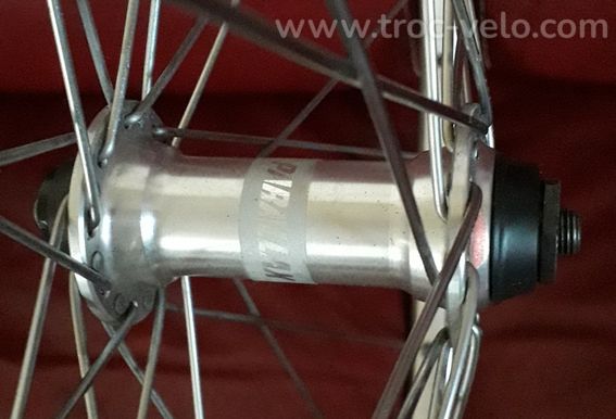 Roue 26" pouces avant Shimano Stx Parallax jante Rigida aries double parois (559x17c) en Tbé - 2