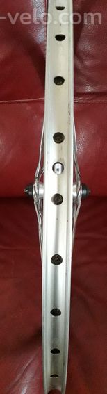 Roue 26" pouces avant Shimano Stx Parallax jante Rigida aries double parois (559x17c) en Tbé - 3