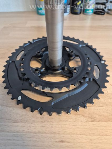 Pédalier SHIMANO GRX FC-RX600 2x11 48/31 - 172,5mm - 2