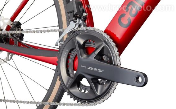 Vélo de route CANNONDALE Synapse Carbon 4 Rouge – Taille M / 54 – 2026 - 6