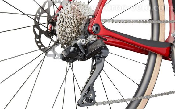 Vélo de route CANNONDALE Synapse Carbon 4 Rouge – Taille M / 54 – 2026 - 7