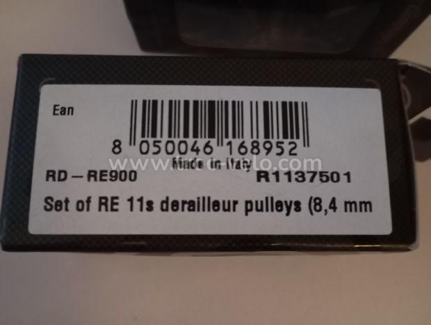 Galets de dérailleur / Pulleys campagnolo Chorus/Athena 11 vitesses  - 1