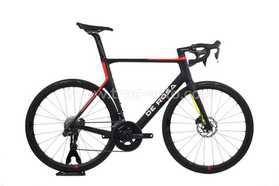 For DE ROSA Lot d'autocollants pour cadre de vélo de route (argent laser