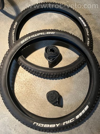 2 Pneu et 2 chambres à air vtt décente - 2